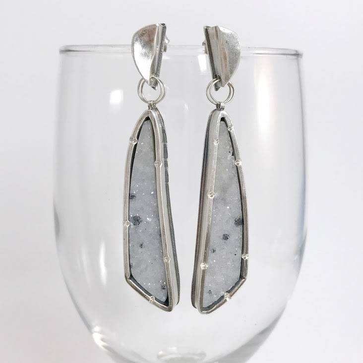 Creative Black Tie Elegant Drop Earrings