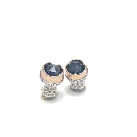 Arise Earrings in Aquamarine, Spinel and Diamonds