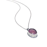 Pink Sapphire Pendant - Creative Black Tie (the sapphire collection)