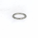 Sliced Forged Edge Stacking Ring