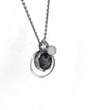 Eclectic Ethos Necklace - Black & Grey