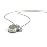 Eclectic Ethos Guide Necklace - Green & Grey